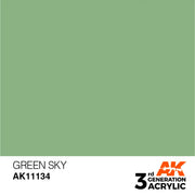 AK Interactive: 3G Acrylic Green Sky 17ml - AK Interactive