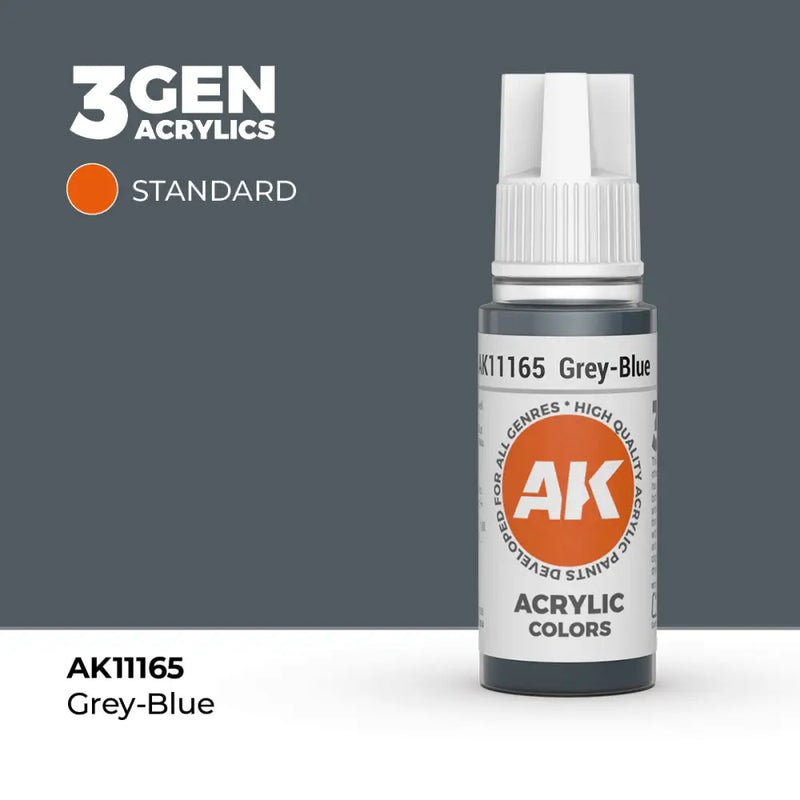 AK Interactive: 3G Acrylic Grey-Blue 17ml - AK Interactive