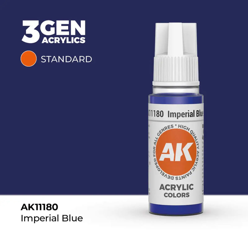 AK Interactive: 3G Acrylic Imperial Blue 17ml - AK Interactive