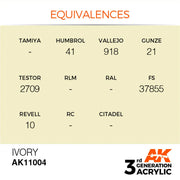 AK Interactive: 3G Acrylic Ivory 17ml - AK Interactive