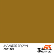 AK Interactive: 3G Acrylic Japanese Brown 17ml - AK Interactive