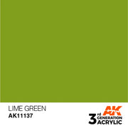 AK Interactive: 3G Acrylic Lime Green 17ml - AK Interactive