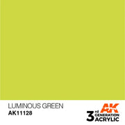 AK Interactive: 3G Acrylic Luminous Green 17ml - AK Interactive