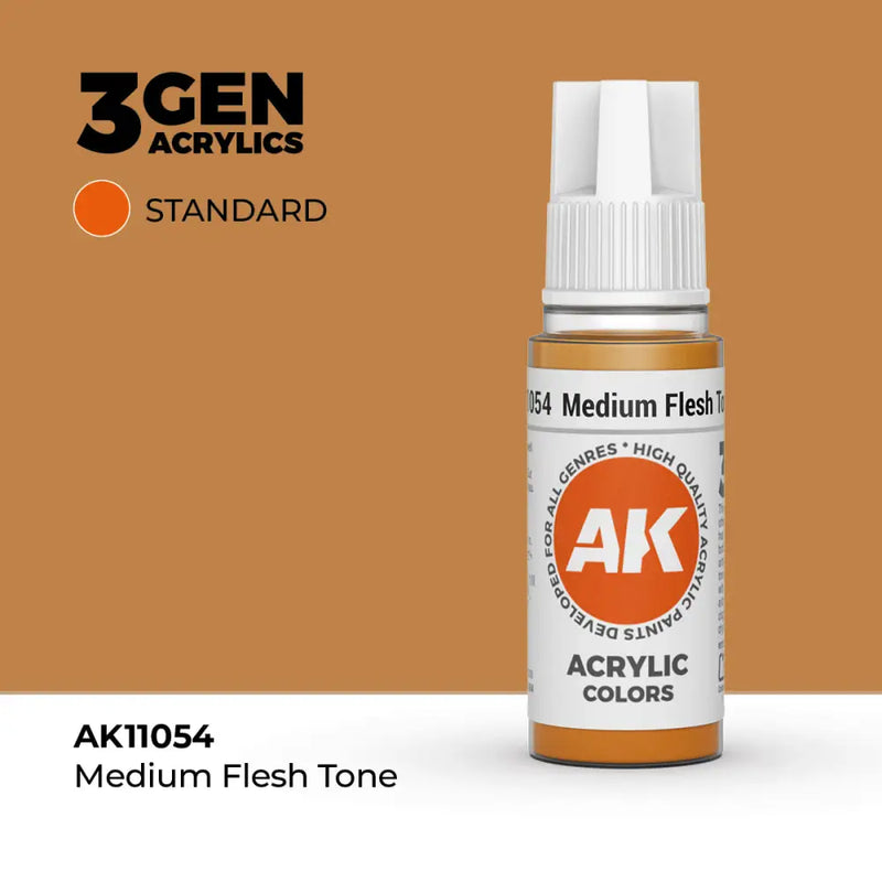 AK Interactive: 3G Acrylic Medium Flesh Tone 17ml - AK Interactive