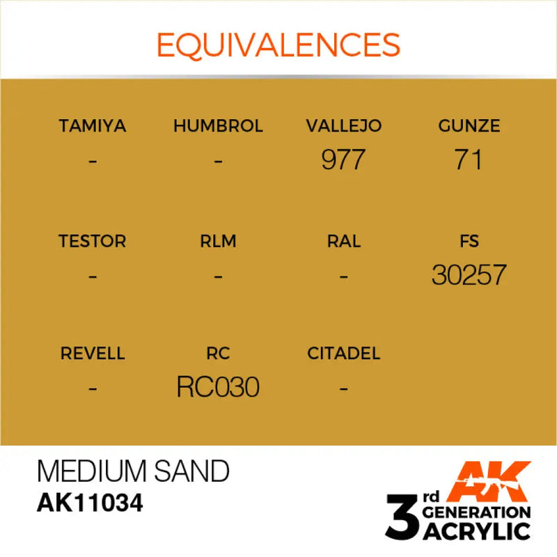 AK Interactive: 3G Acrylic Medium Sand 17ml - AK Interactive