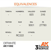 AK Interactive: 3G Acrylic Off-White 17ml - AK Interactive