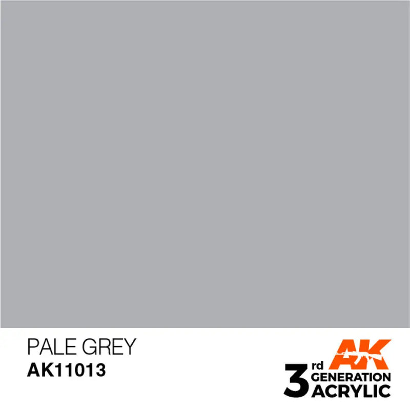 AK Interactive: 3G Acrylic Pale Grey 17ml - AK Interactive