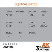 AK Interactive: 3G Acrylic Pale Grey 17ml - AK Interactive