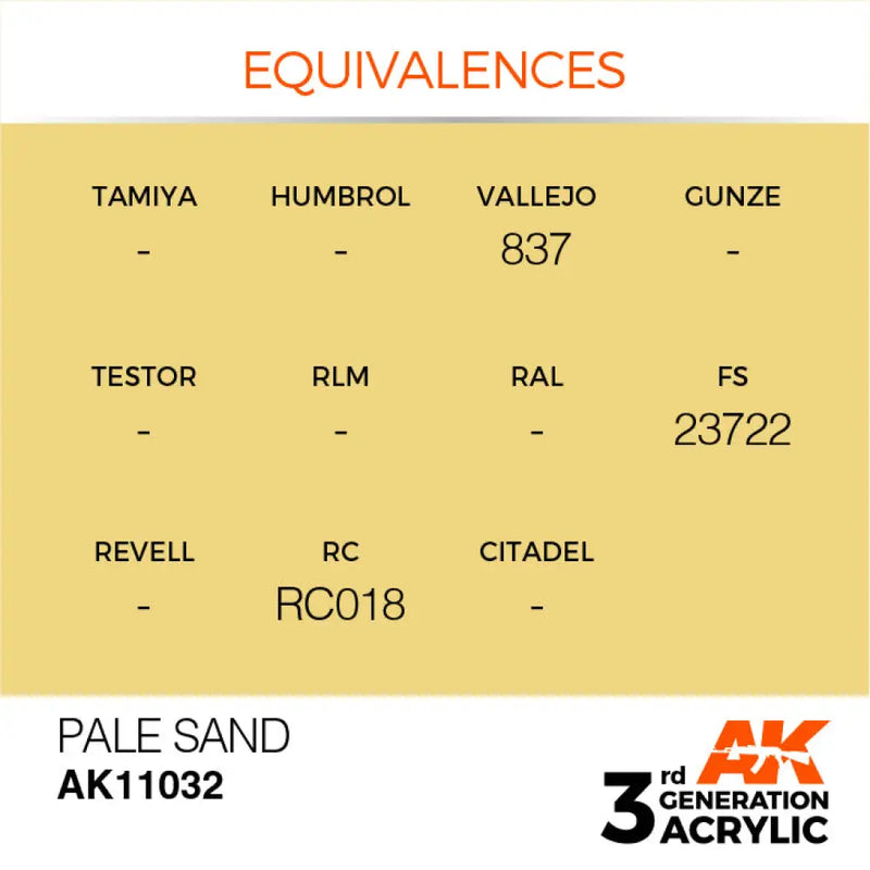 AK Interactive: 3G Acrylic Pale Sand 17ml - AK Interactive