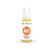 AK Interactive: 3G Acrylic Pale Yellow 17ml - AK Interactive