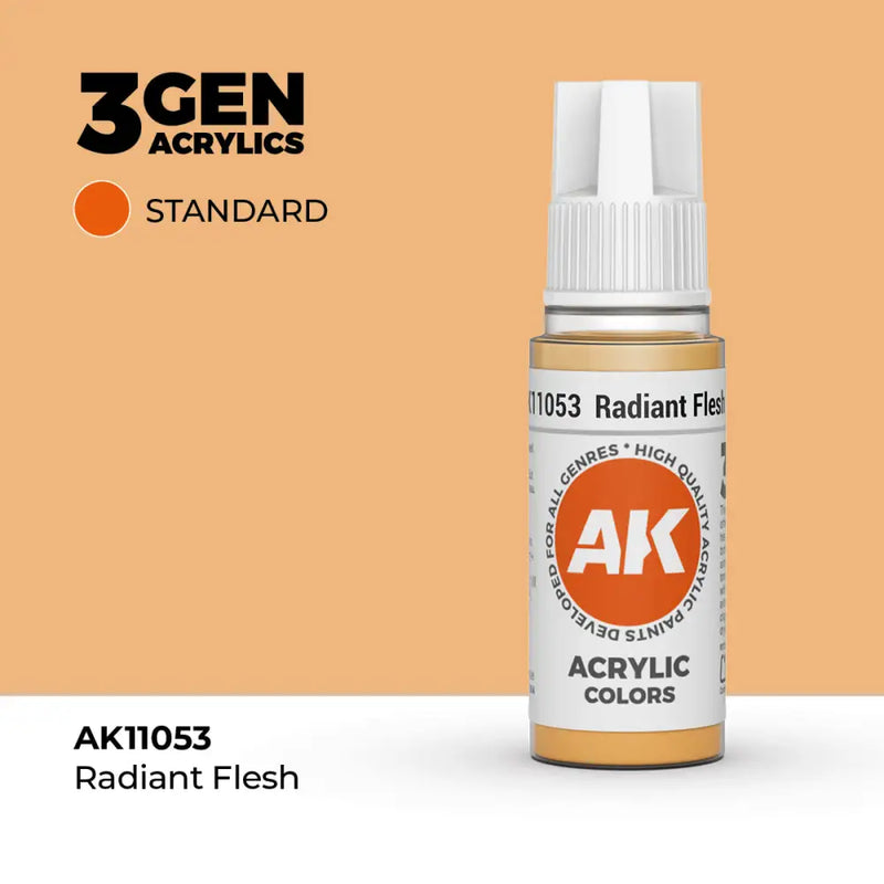 AK Interactive: 3G Acrylic Radiant Flesh 17ml - AK Interactive