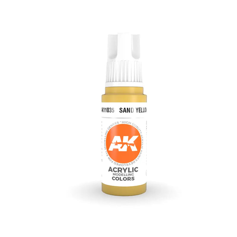 AK Interactive: 3G Acrylic Sand Yellow 17ml - AK Interactive