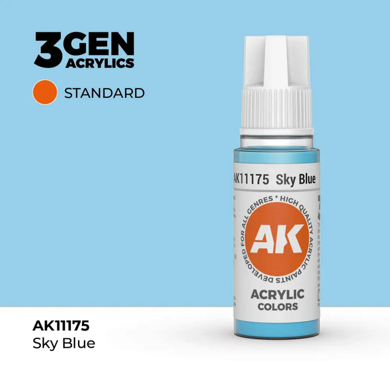 AK Interactive: 3G Acrylic Sky Blue 17ml - AK Interactive