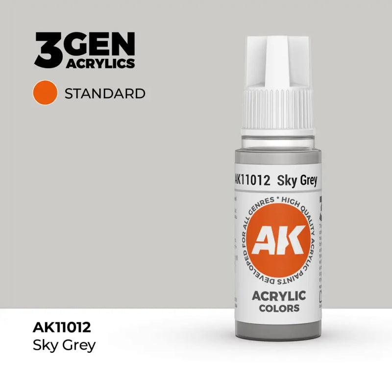 AK Interactive: 3G Acrylic Sky Grey 17ml - AK Interactive