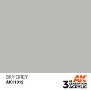 AK Interactive: 3G Acrylic Sky Grey 17ml - AK Interactive