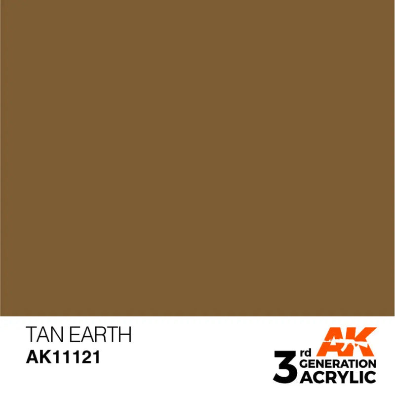AK Interactive: 3G Acrylic Tan Earth 17ml - AK Interactive