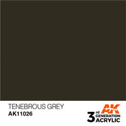 AK Interactive: 3G Acrylic Tenebrous Grey 17ml - AK Interactive