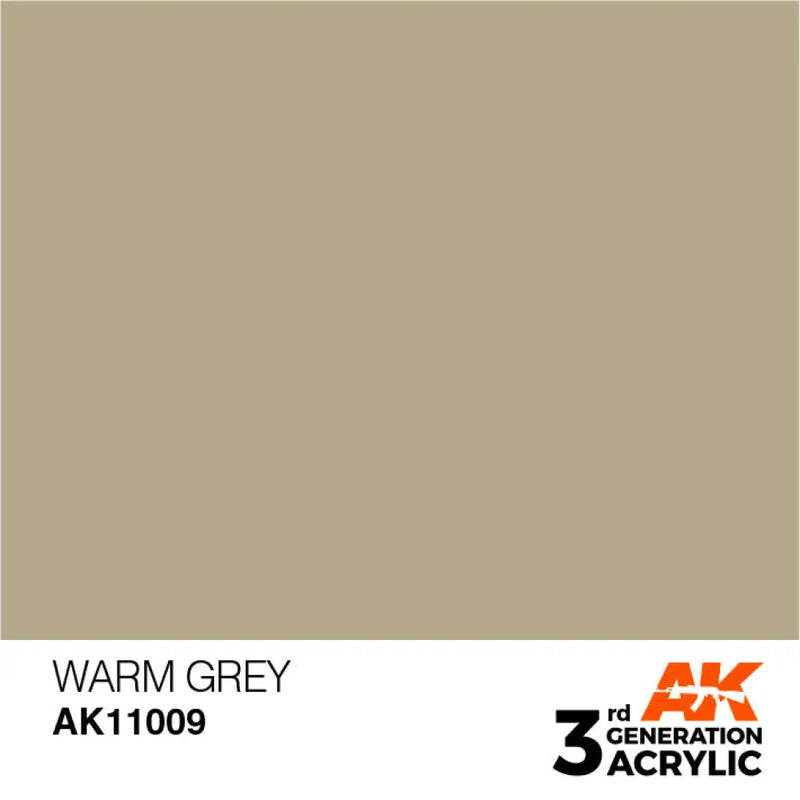 AK Interactive: 3G Acrylic Warm Grey 17ml - AK Interactive