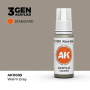 AK Interactive: 3G Acrylic Warm Grey 17ml - AK Interactive
