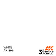 AK Interactive: 3G Acrylic White 17ml - AK Interactive