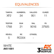 AK Interactive: 3G Acrylic White 17ml - AK Interactive