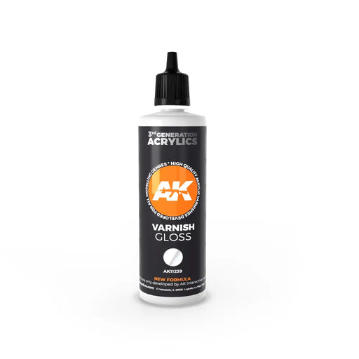 AK Interactive: 3G Gloss Varnish 100ml (Preorder) - Vallejo