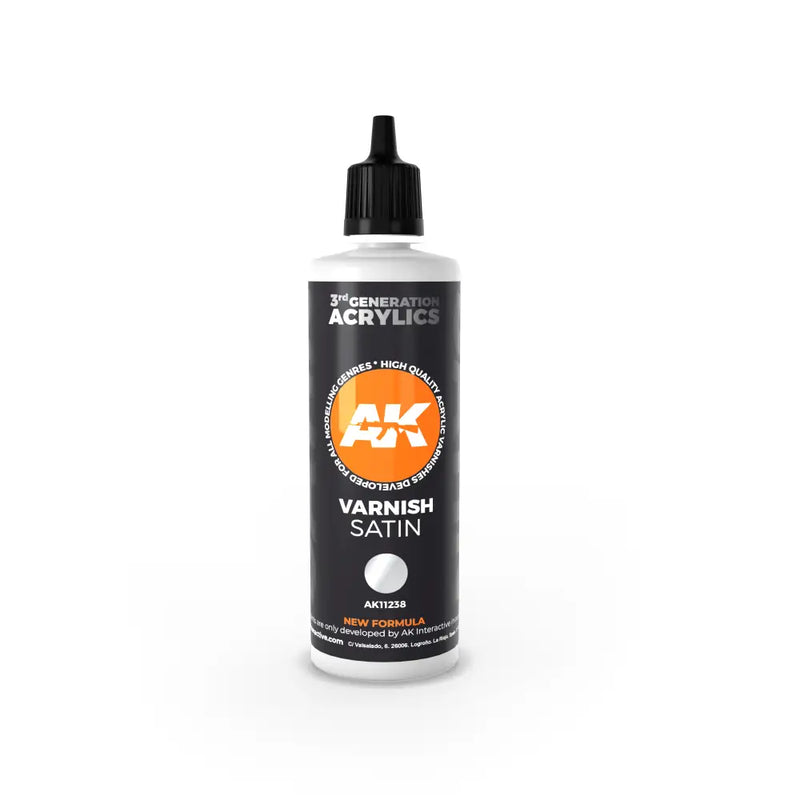 AK Interactive: 3G Satin Varnish 100ml (Preorder) - Vallejo