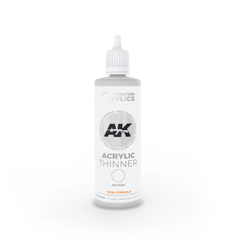 AK Interactive: 3G Thinner 100ml (Preorder) - Vallejo