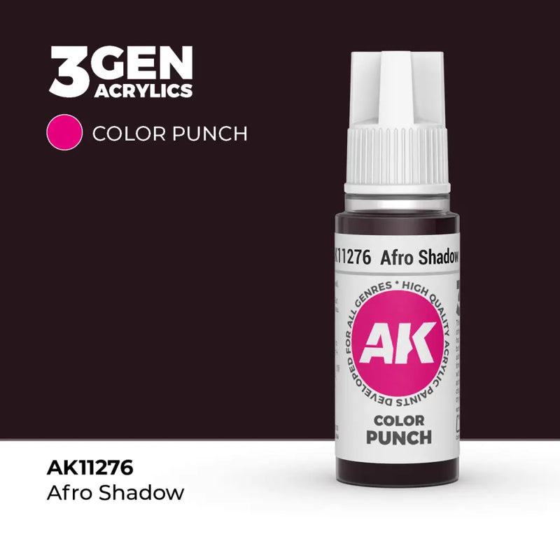 AK Interactive: Afro Shadow Color Punch 17ml - AK Interactive