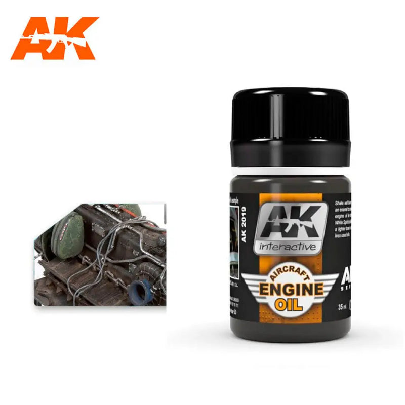 AK Interactive: Aircraft Engine Oil - AK Interactive