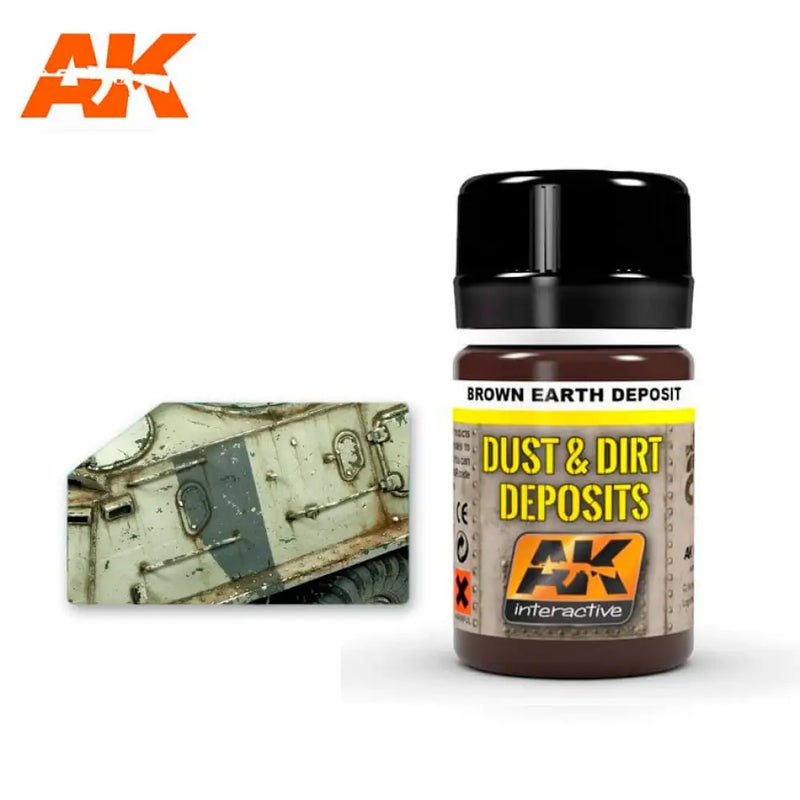 AK Interactive: Brown Earth Deposit 35ml - AK Interactive