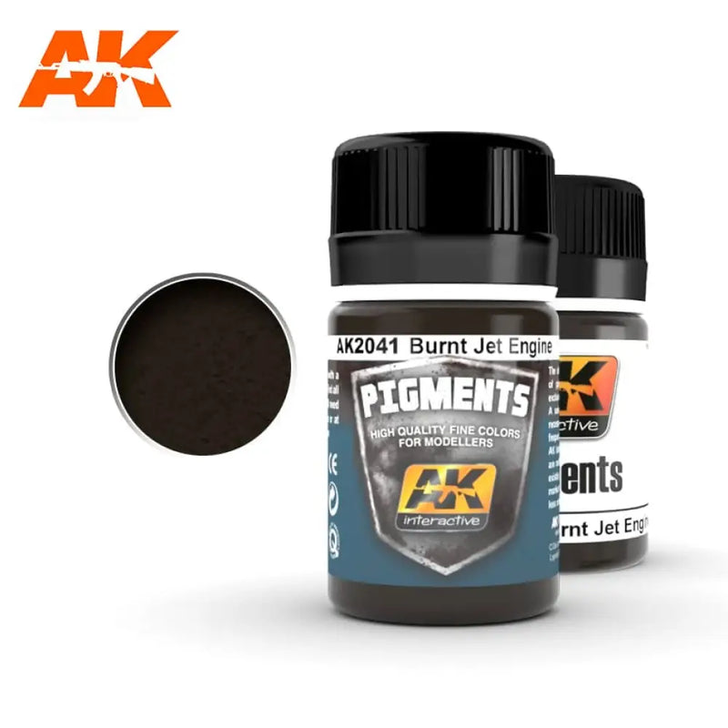 AK Interactive: Burnt Jet Engine Pigment 35ml - AK Interactive