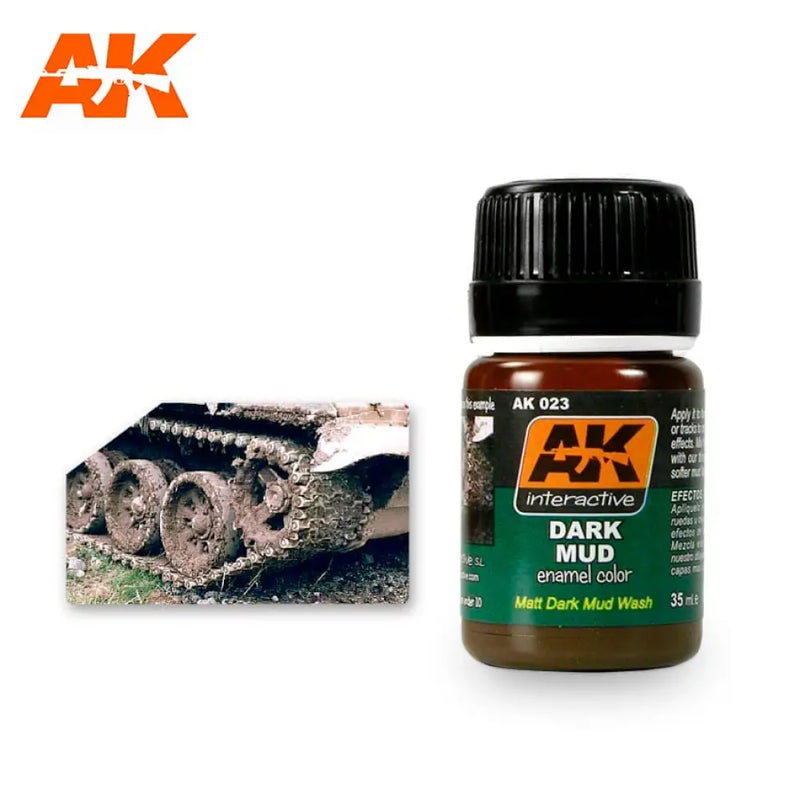 AK Interactive: Dark Mud Effects 35ml - AK Interactive