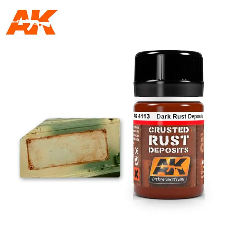 AK Interactive: Dark Rust Deposit 35ml - AK Interactive