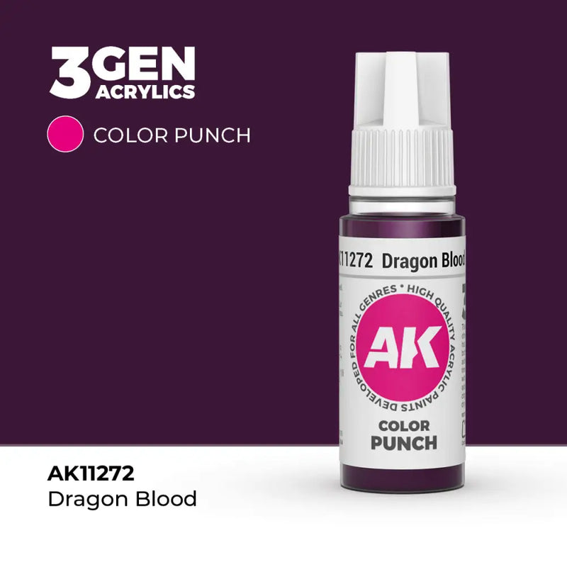 AK Interactive: Dragon Blood Color Punch 17ml - AK Interactive