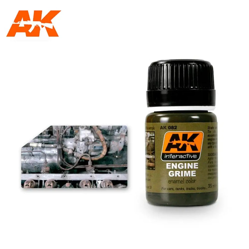 AK Interactive: Engine Grime 35ml - AK Interactive