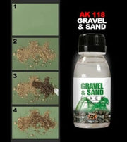 AK Interactive: Gravel & Sand Fixer - AK Interactive