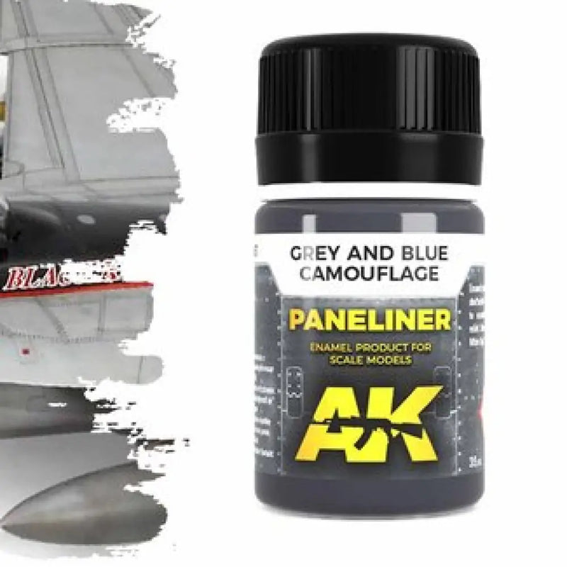 AK Interactive: Grey and Blue Camouflage 35ml - AK Interactive