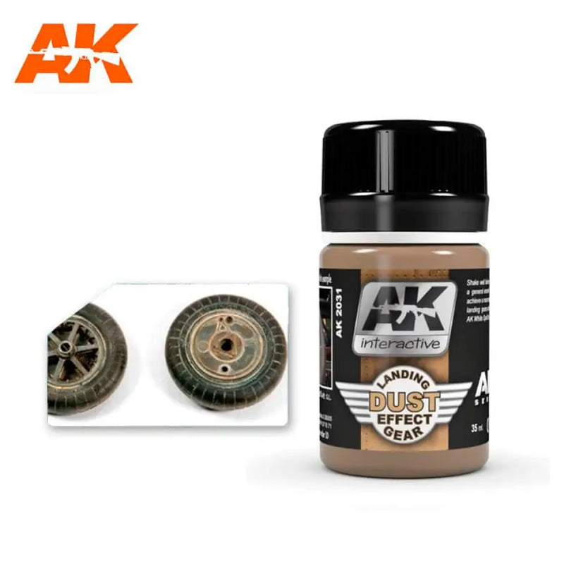 AK Interactive: Landing Gear Dust 35ml - AK Interactive