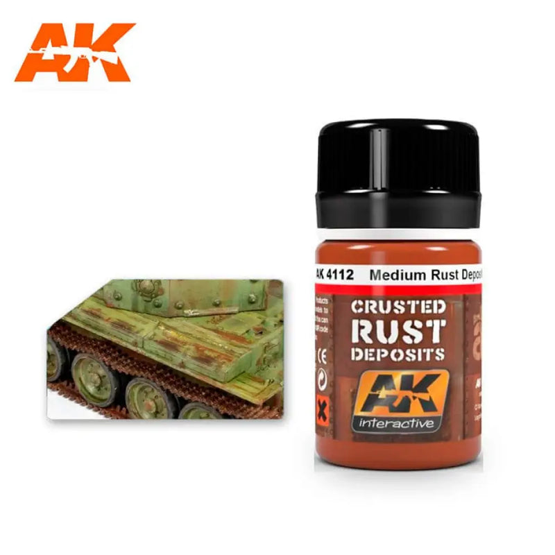 AK Interactive: Medium Rust Deposit 35ml - AK Interactive