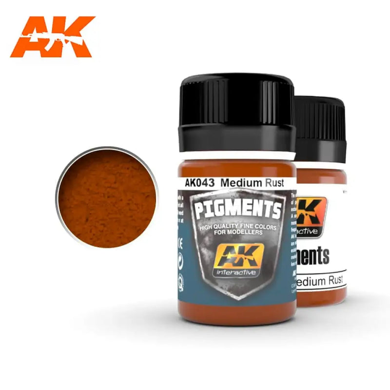 AK Interactive: Medium Rust Pigment 35ml - AK Interactive