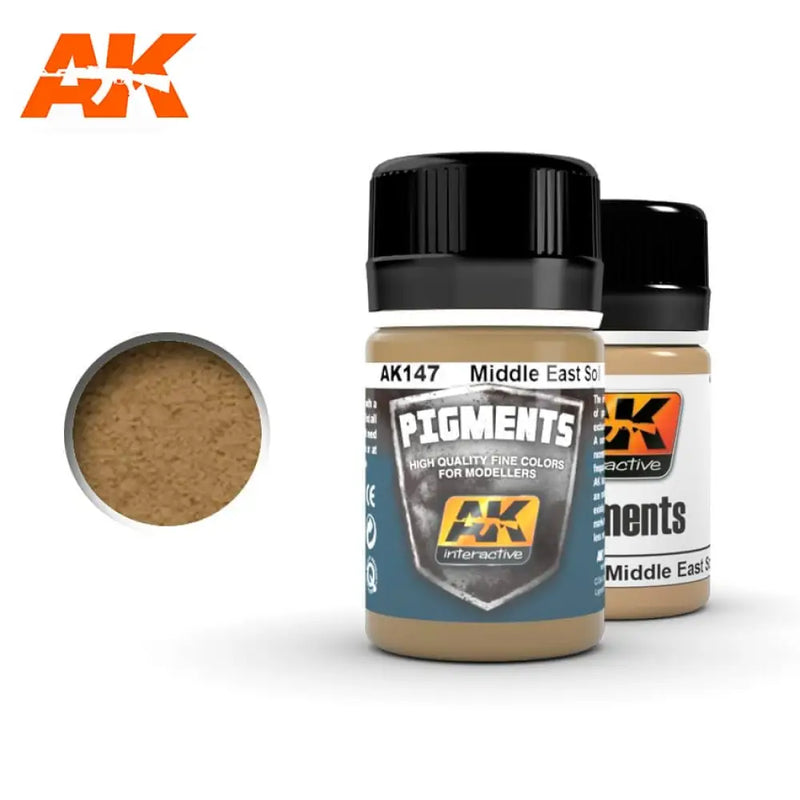 AK Interactive: Middle East Soil Pigment 35ml - AK Interactive