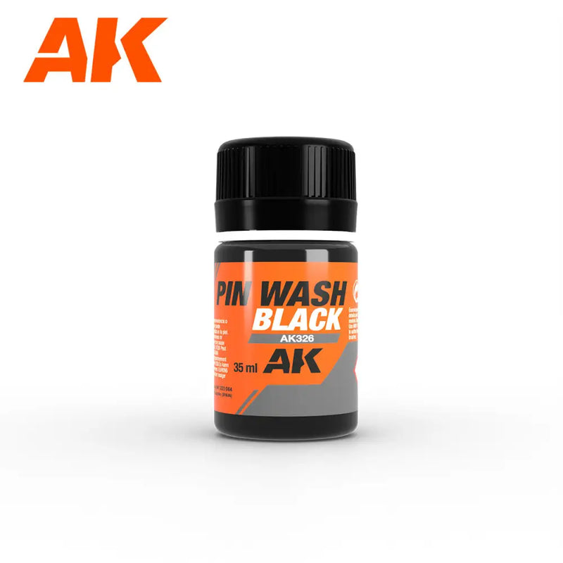 AK Interactive: Pin Wash Black 35ml - AK Interactive