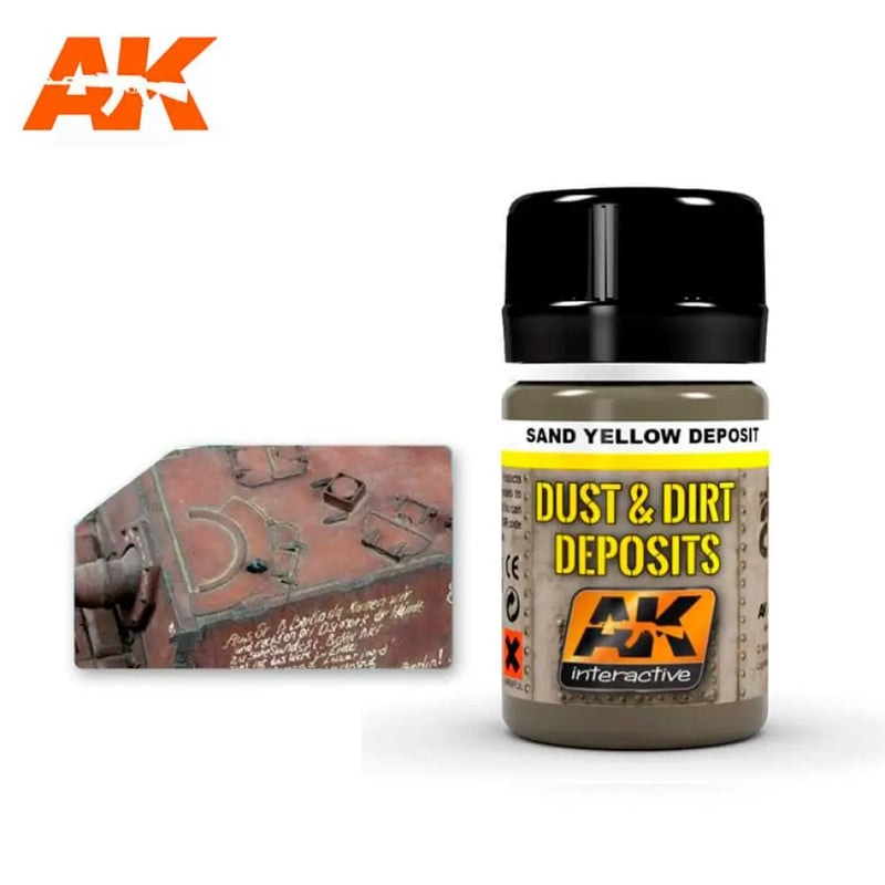 AK Interactive: Sand Yellow Deposit 35ml - AK Interactive