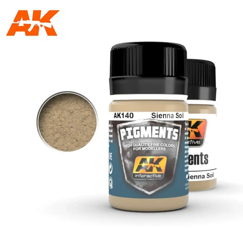 AK Interactive: Sienna Soil Pigment 35ml - AK Interactive