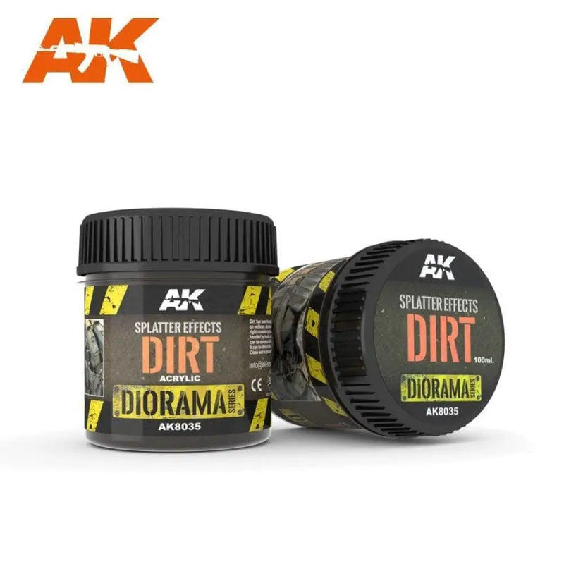AK Interactive: Splatter Effects Dirt 100ml - AK Interactive