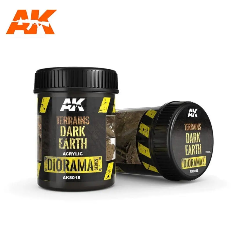 AK Interactive: Terrains Dark Earth 250ml - AK Interactive