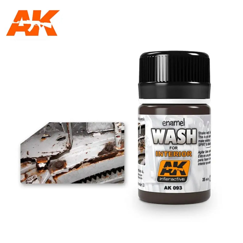 AK Interactive: Wash For Interiors 35ml - AK Interactive
