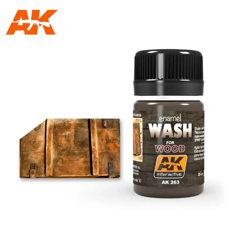 AK Interactive: Wash For Wood 35ml - AK Interactive