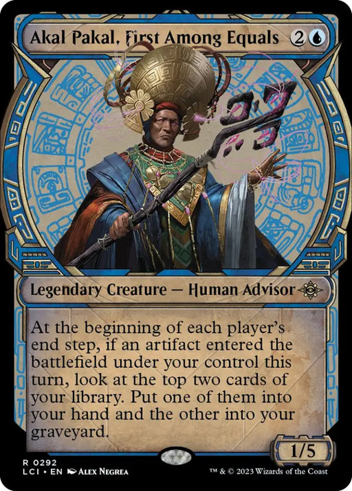 Akal Pakal First Among Equals (Showcase) [The Lost Caverns of Ixalan] - MTG Single